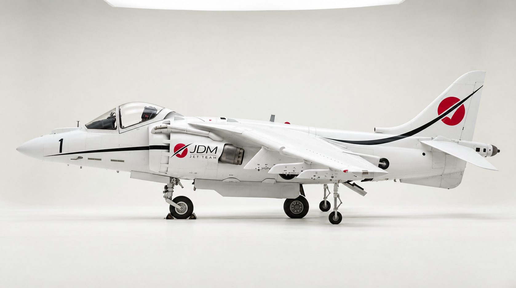 Studio side profile of the Harrier